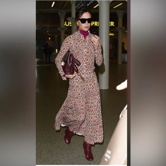 2 piece Victoria Beckham Silk Blouse and Skirt set - Picture 3 of 10